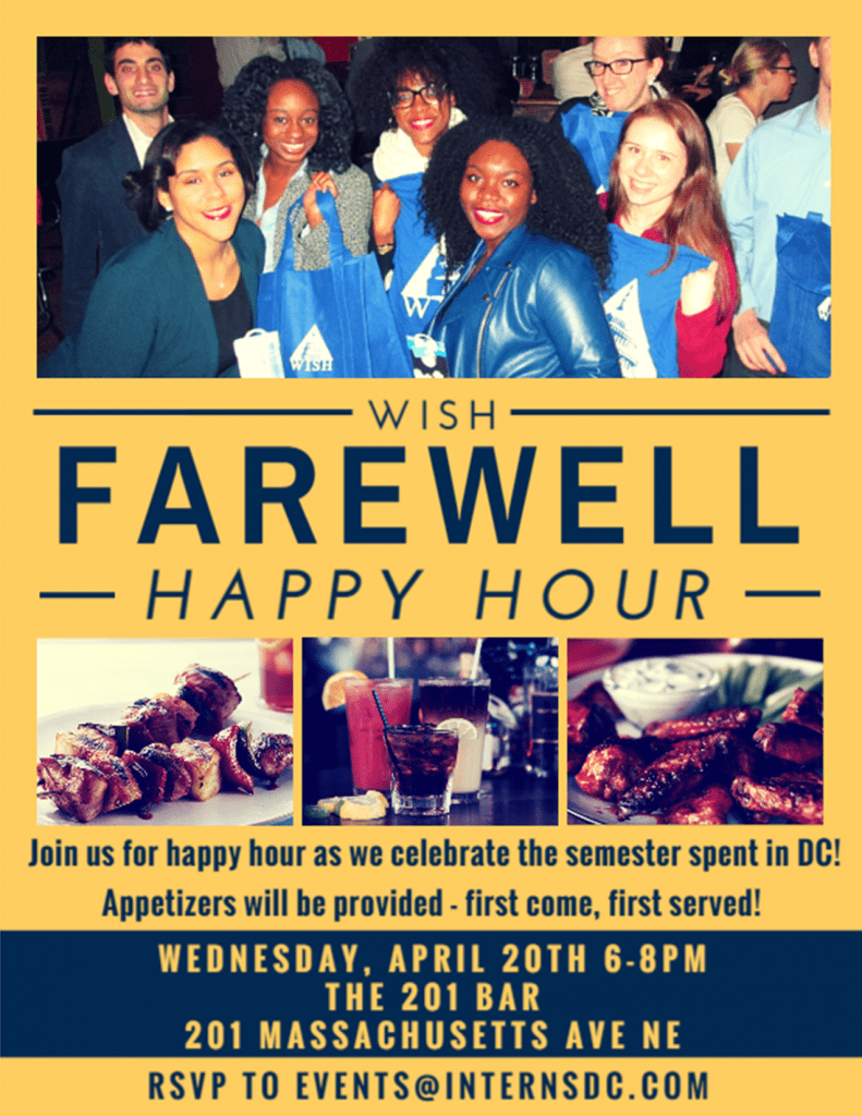 Farewell Happy Hour