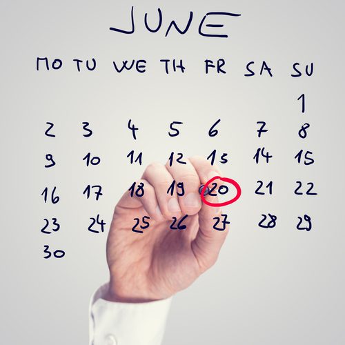 june the month of: june calendar